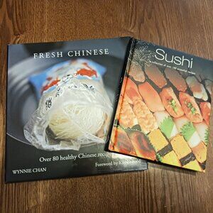 Cookbook Bundle - Fresh Chinese & Sushi - Hardcover